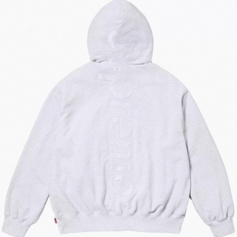 Supreme Tonal Logo Pullover Hoodie