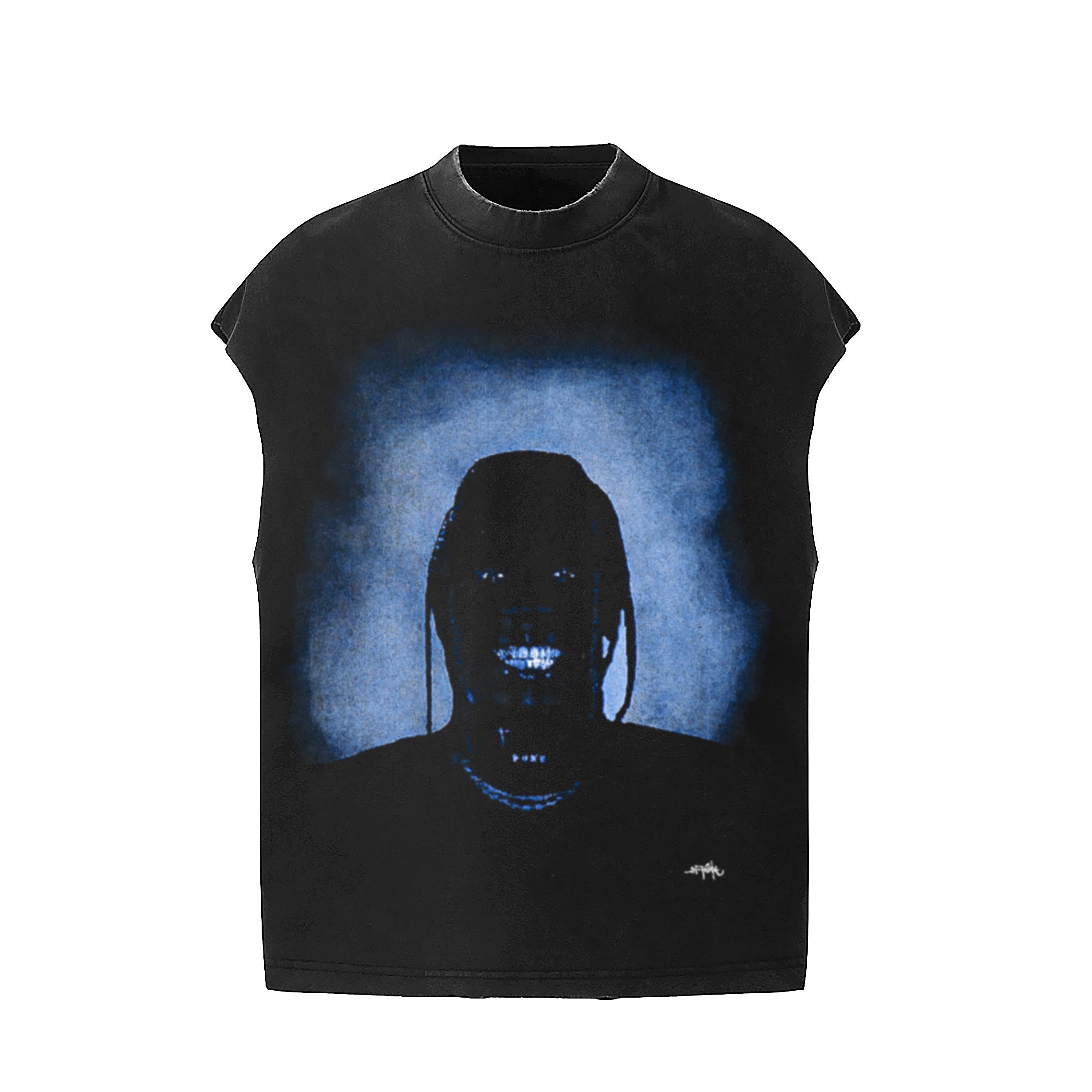 Travis Scott American Streetwear Loose Fit Vest
