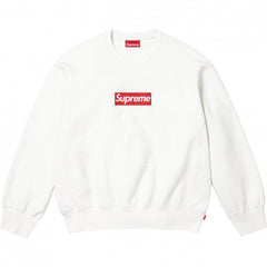 Supreme Small Logo Crewneck – White