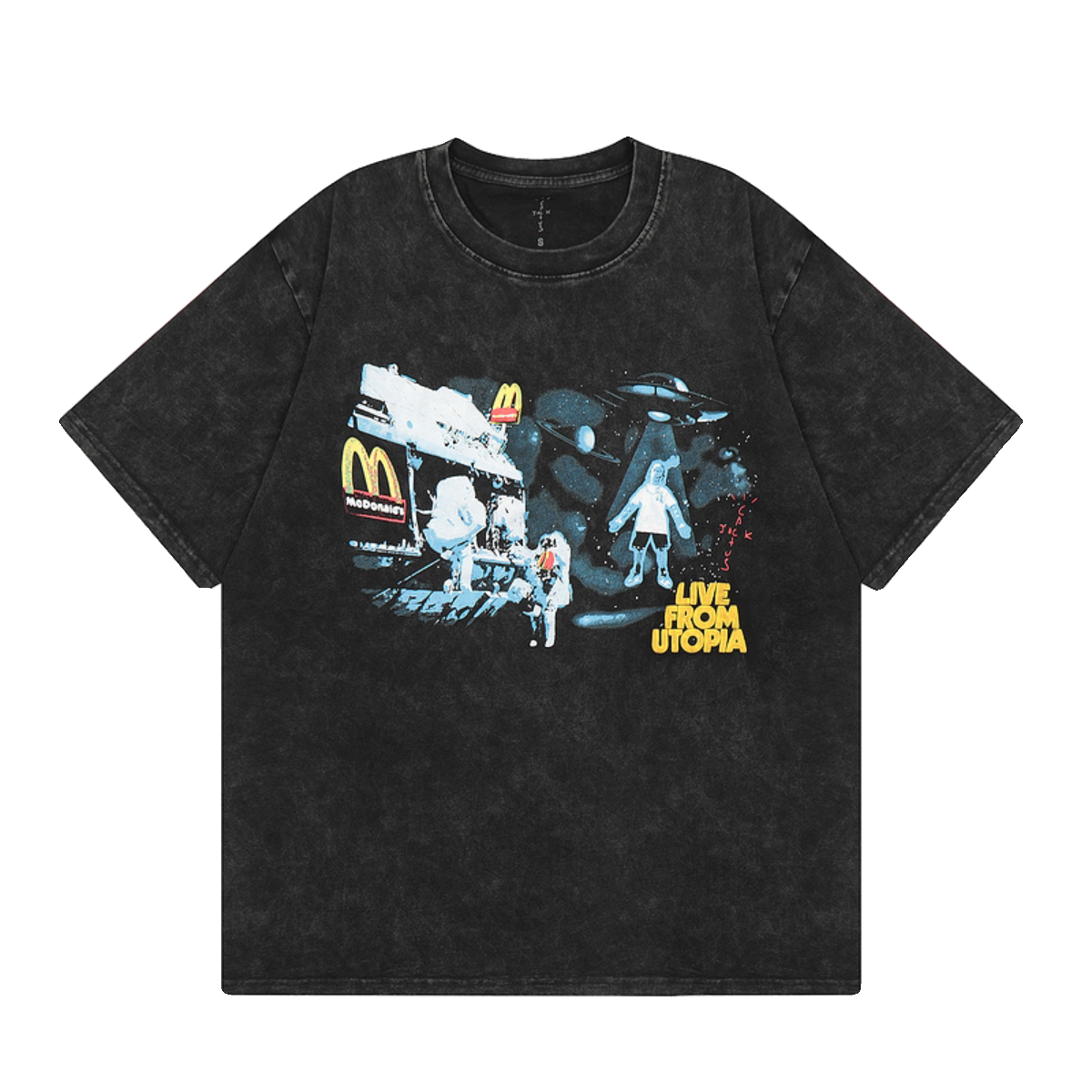 Travis Scott Space Graphic Vintage Streetwear Tee