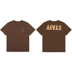 Travis Scott Signature Street Style Casual Tee