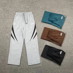 Broken Planet Woven Drawstring Straight Pants