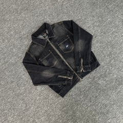 Broken Planet Embroidered Denim Jacket