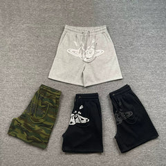 Broken Planet High Street Trendy Brand Loose Casual Plush Drawstring Shorts