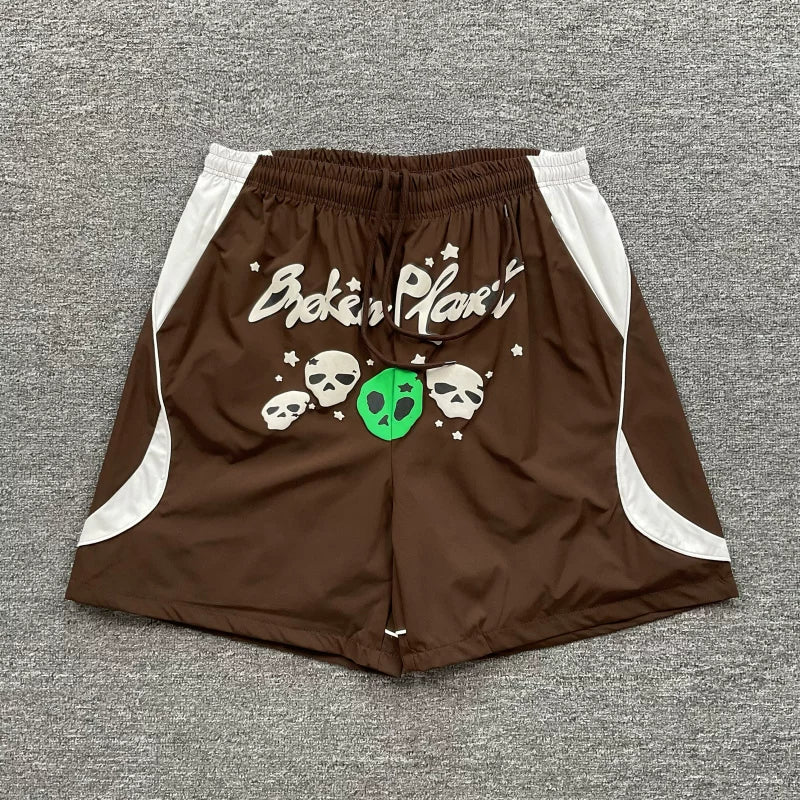 Broken Planet   Sports and Leisure Woven Nylon Beach Shorts Summer