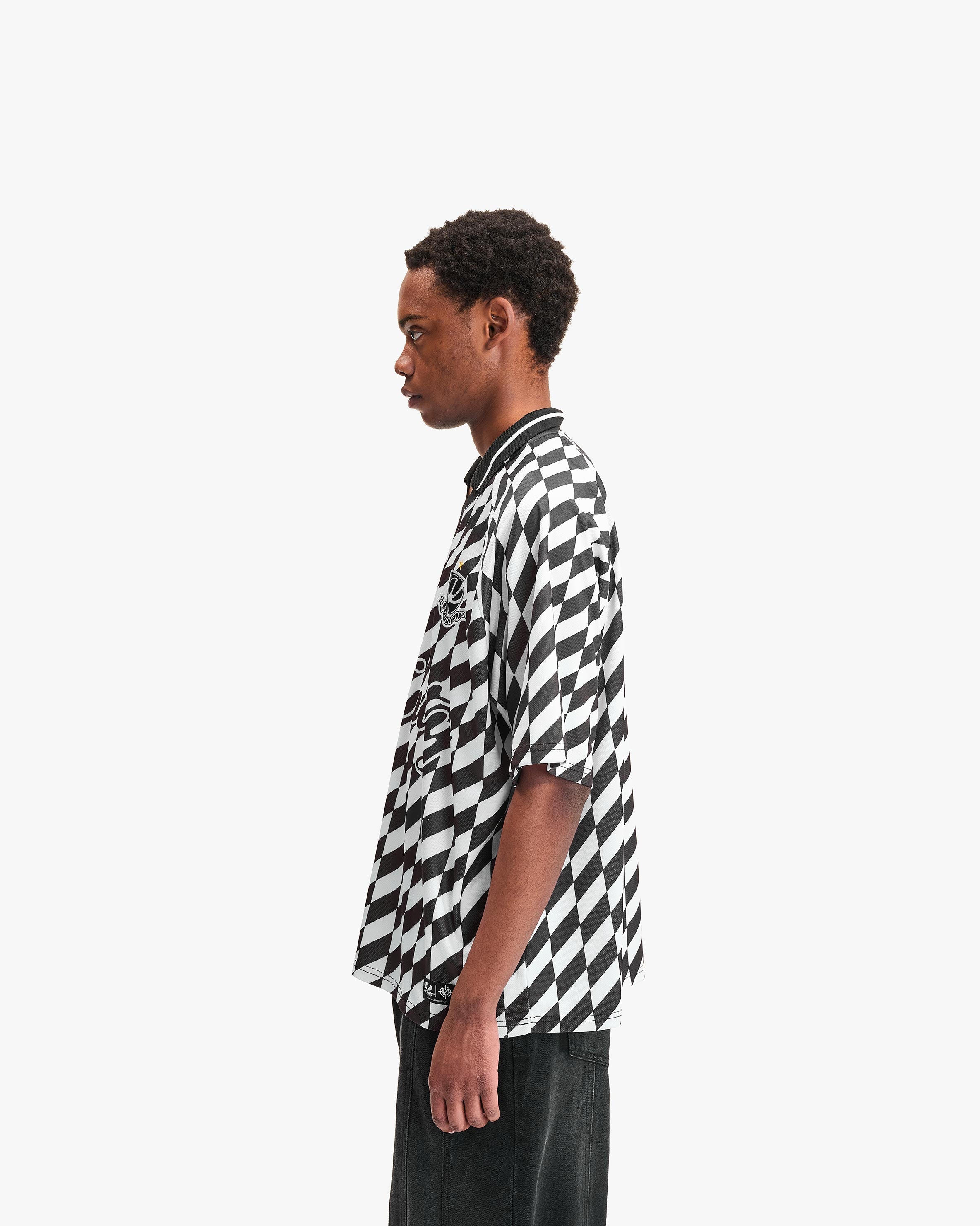 ROYAL MATCH JERSEY BLACK/WHITE