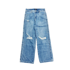 Mixed Emotions　Blue ‘Stone’ Baggy Jeans