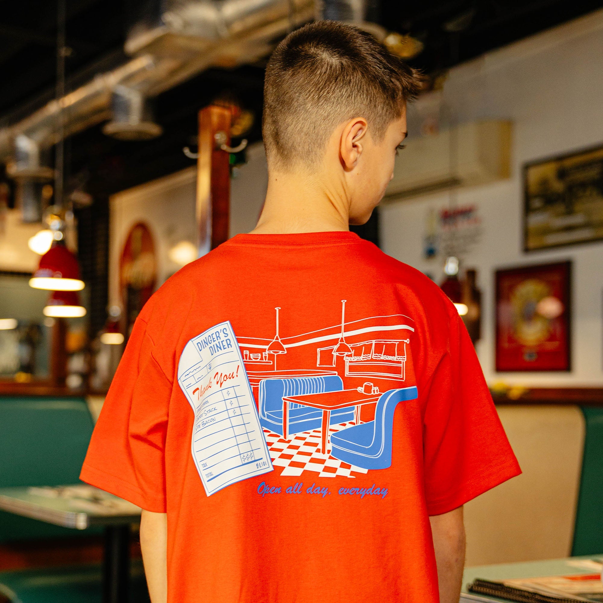 Dingers Diner Youth Tee