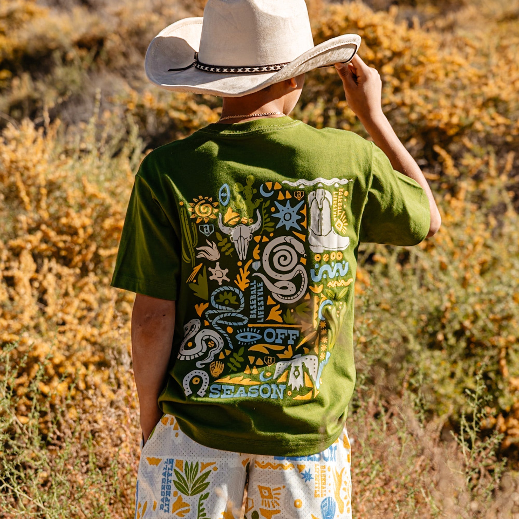 Cactus Curve Youth Tee
