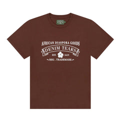 Denim Tears ADG Tee 'Brown'