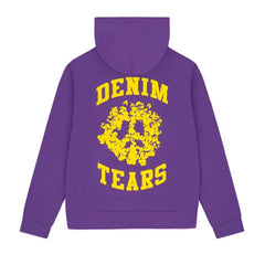 Denim Tears University Zip Up Hoodie Lakers